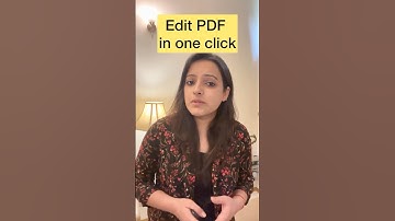 How to edit PDF file in MS word using AI Tool Wondershare PDFelement | Ritika AI | Hindi #shorts