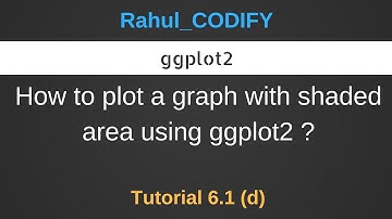 How to plot an area graph using ggplot2 ? [R Data Science Tutorial 6.1 (d)]