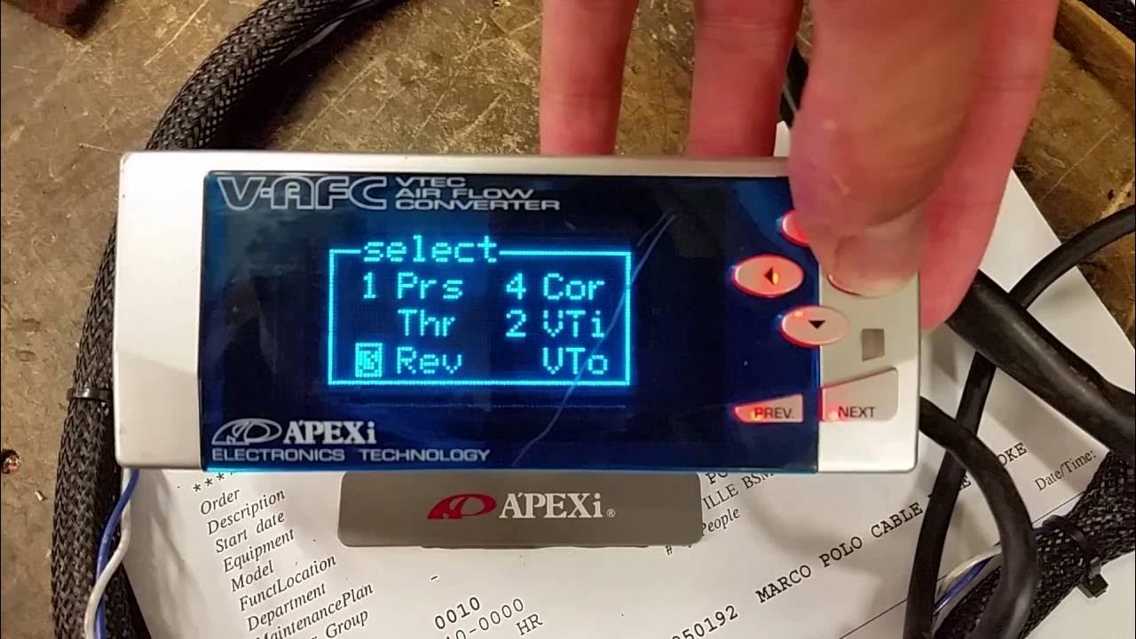 APEXi VAFC Test / Proof of Functionality (For Sale!) YouTube