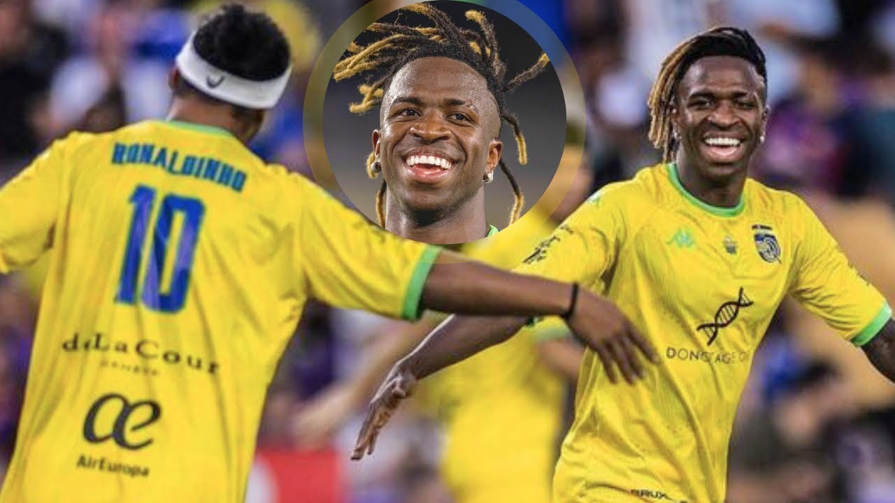 Vinicius Jr and Ronaldinho 🤩 The Beautiful Game - YouTube