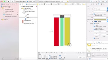 iOS 오토레이아웃 강좌 - basic4 cnstraints