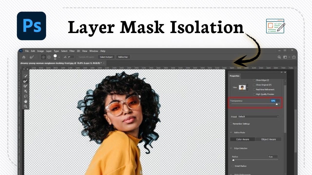 Как вырезать изображение в Photoshop (инструмент «Изоляция»)
