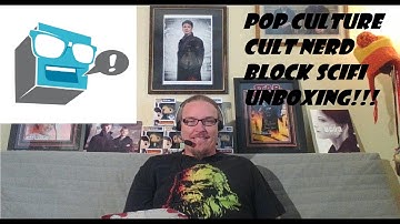 NERD BLOCK UNBOXING, SCIFI, JAN 2017 SPOILERS!!!!!!