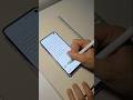 Digital note taking using phone and stylus 