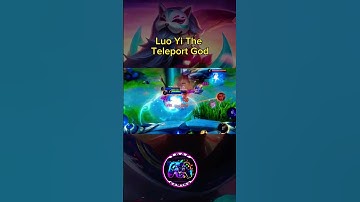 Luo Yi the Teleport God. #highlights #mlbb #viral #capcut #mobilelegend #luoyi