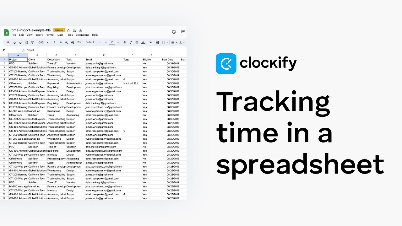 excel task tracking template