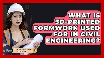 What Is 3D-printed Formwork Used For In Civil Engineering? - Civil Engineering Explained
