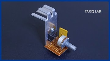 How To Make 24V DC Motor Speed Controller