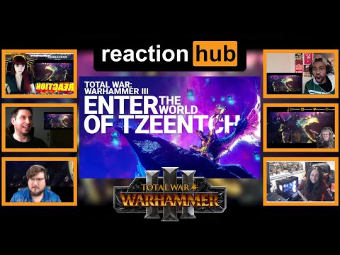 Total War: WARHAMMER III | Enter the World of Tzeentch Trailer | Reaction Mashup