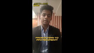 KPMG | From Intern to PPO Recipient | Aditya Aher, PGDRM Batch 12
