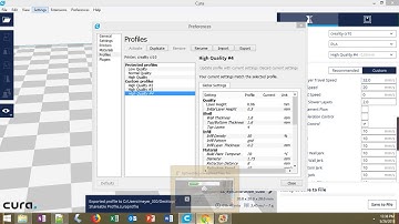 How to create a Cura Profile and Share it