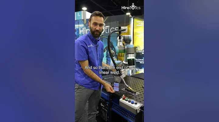 Teach the Cobot Welder a weld with a phone or tablet 📲🙌