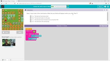 L18-3 |Code.org | Express-2021 | Lesson 18: Until Loops in Maze | level 3