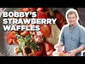 Bobby Flay's Strawberry Waffles | Brunch @ Bobby's | Food Network