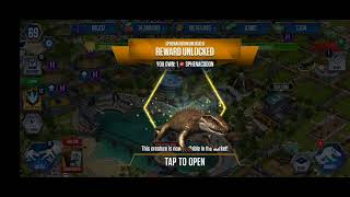 Sphenacodon Unlocked | Dominator League Tournament Reward | Jurassic World the Game