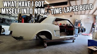 1965 Patina Mustang TIME-LAPSE Build Part 1 by The Old Car Channel 10,545 views 1 year ago 16 minutes