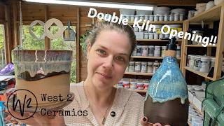 Kiln Opening 17 - Double Kiln Opening! ✨ I’m Back + Second Chance Glaze Challenge
