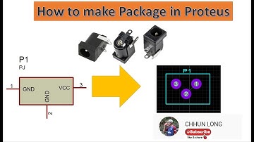 How to make Package in Proteus