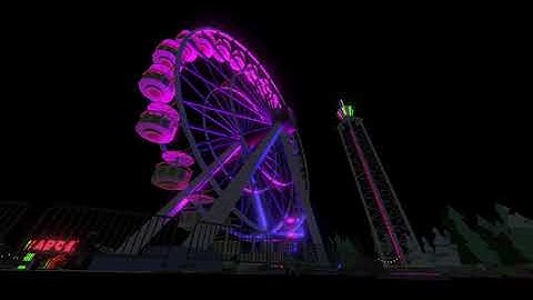 TDG Low Poly Fair - Ferris Wheel