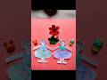 Paper dolls 🥰 craft #doll #viral #shorts #cute #youtubeshorts