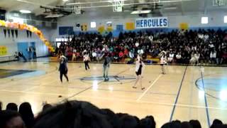 HHS cultural rally w/ the latinos representing