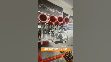 Dbw converted itbs using a Bosch throttle body controlled by a @haltech ecu