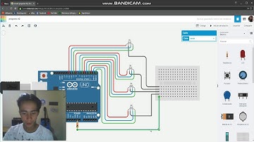 Led RGB, práctica con 4 leds en Arduino Uno "Robo Tic A Usminia" 2019