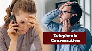 Telephonic Conversation Between Employee And HR Manager | Daily Life English Conversation Practice |