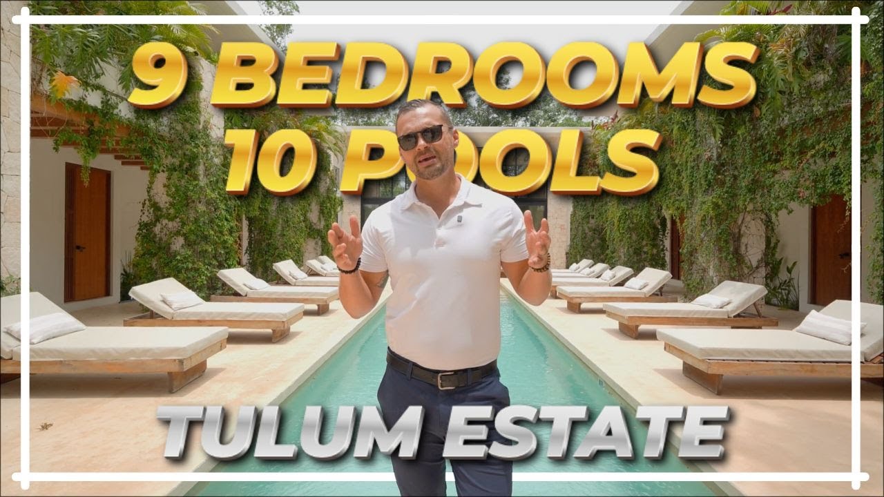 $500K+ ROI Tulum Luxury Mega-Villa Tour