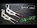 Genius Tools 536062 + 536064 6-inch (150mm) Locking Claw-Grip Precision Grip Pliers Tool Review