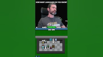 "How many languages do you speak/program?"