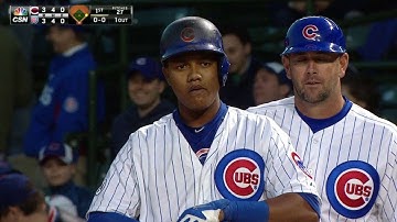 CIN@CHC: Castro hits an RBI single to left field