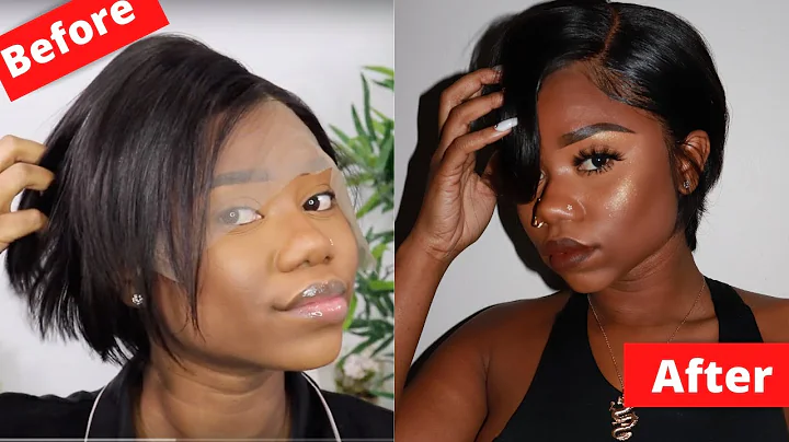 From "GRANNY" Wig To A HOT GYAL Pixie Cut | OMGHerHair $79 Pixie Wig