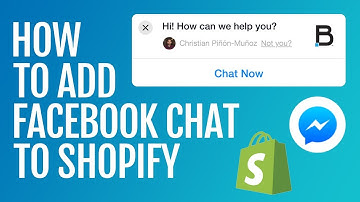 How to add Facebook chat to Shopify [UPDATED - JULY 2018]