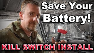 Save Your Battery! Polaris General Kill Switch Installation - UTV maintenance / UTV storage