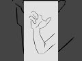 Drawing a hand from &quot;Pour Games&quot; in Adobe Animate #shorts