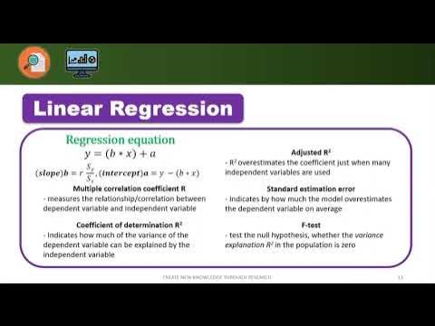 Inferential Statistics (Linear Regression) - Tagalog - YouTube
