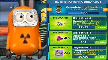 Minion Rush Global Goals 15. Operaton: A BREAKOUT gameplay walkthrough IOS / ANDROID