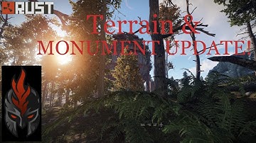 Rust: New terrain, monuments, gestures update