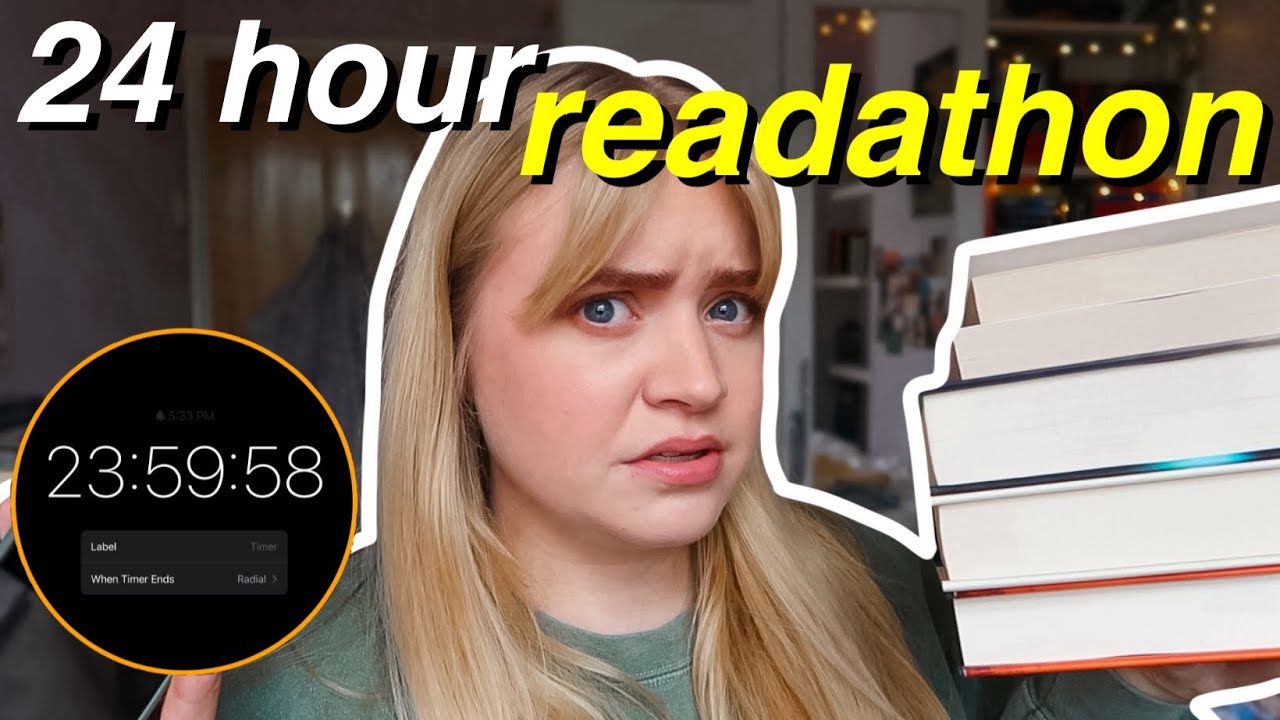 READING FOR 24 HOURS! another 24 hour readathon :) - YouTube