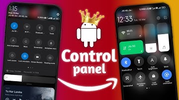 How To Change Control Panel In Android 2025 ? Ios control panel #settings