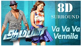 Va Va Vennila | 8D | Hip Hop Tamizha | Aambala | Vishal | Hansika.