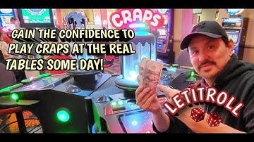 HOW TO PLAY BUBBLE CRAPS - What you need to know to get started at the bubble craps machine.