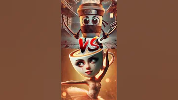 Cappuccino Assassino VS Ballerina Cappuccina Italianbrainrot Tralalerotralala Tungtungtungsahur 