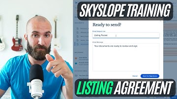 How To Send Out A Listing Agreement With Skyslope