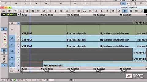 Media Composer 6 103: Advanced Editing Techniques - 4 Track Configuration