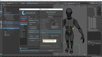 Mansur-Rig 101 - Part 3 - Getting Started With The Character