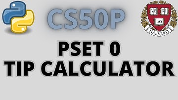 CS50P PSet0 ~ Tip Calculator | Solution