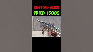 The most expensive weapons skins in rust #shorts