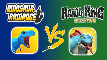 Dinosaur Rampage vs. Kaiju KingRamage.io | Which Is The Better Game?
